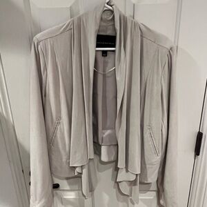 Rock & Republic Light Beige Drape Jacket